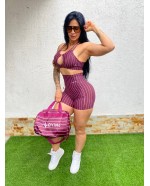 Conjunto De Short Brasileño