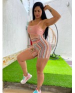 Conjunto de short brasileño